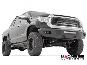 Toyota Tundra Front Bumper - 20" LED Light Bar - Rough Country Toyota Tundra Front Bumper - 20" LED Light Bar - Rough Country